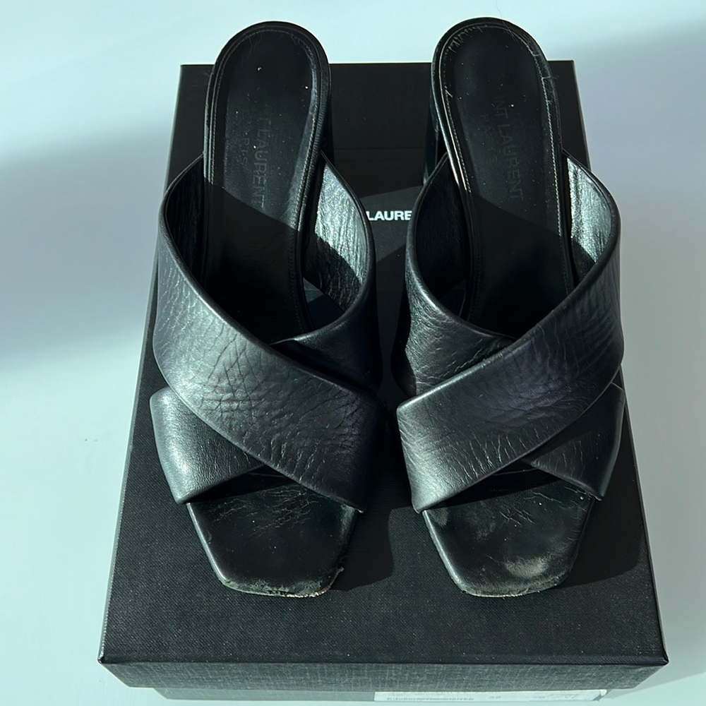 YSL Loulou 70 mule sanda